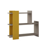 Step Side Table-L.Mocha-Mustard-Modern Furniture Deals
