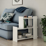 Step Side Table-White-Modern Furniture Deals