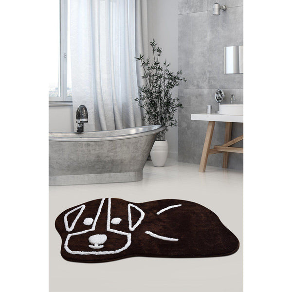 Sweet Dog - Brown (70 x 120) Bath Mat-Bath Mat-[sale]-[design]-[modern]-Modern Furniture Deals