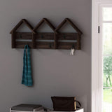 Terraced Coat Rack-Dark Brown-Modern Furniture Deals