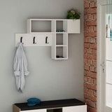 Tetris Coat Rack-A.Grey-Oak-Modern Furniture Deals