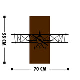 Teyyare Wall Art-Metal Wall Art-[sale]-[design]-[modern]-Modern Furniture Deals