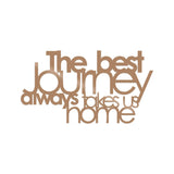 THE BEST LOURNEY ALWAYS - COPPER Wall Art-Metal Wall Art-[sale]-[design]-[modern]-Modern Furniture Deals