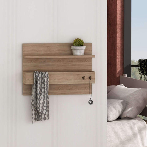 Tikky Accesories Rack-Oak-Modern Furniture Deals