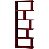 Toro Bookcase-Burgundy-Modern Furniture Deals