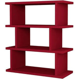 Totty Side Table, Shelving Unit-Burgundy-Modern Furniture Deals
