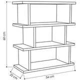 Totty Side Table, Shelving Unit-White-Modern Furniture Deals