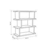 Totty Side Table, Shelving Unit-White-Modern Furniture Deals