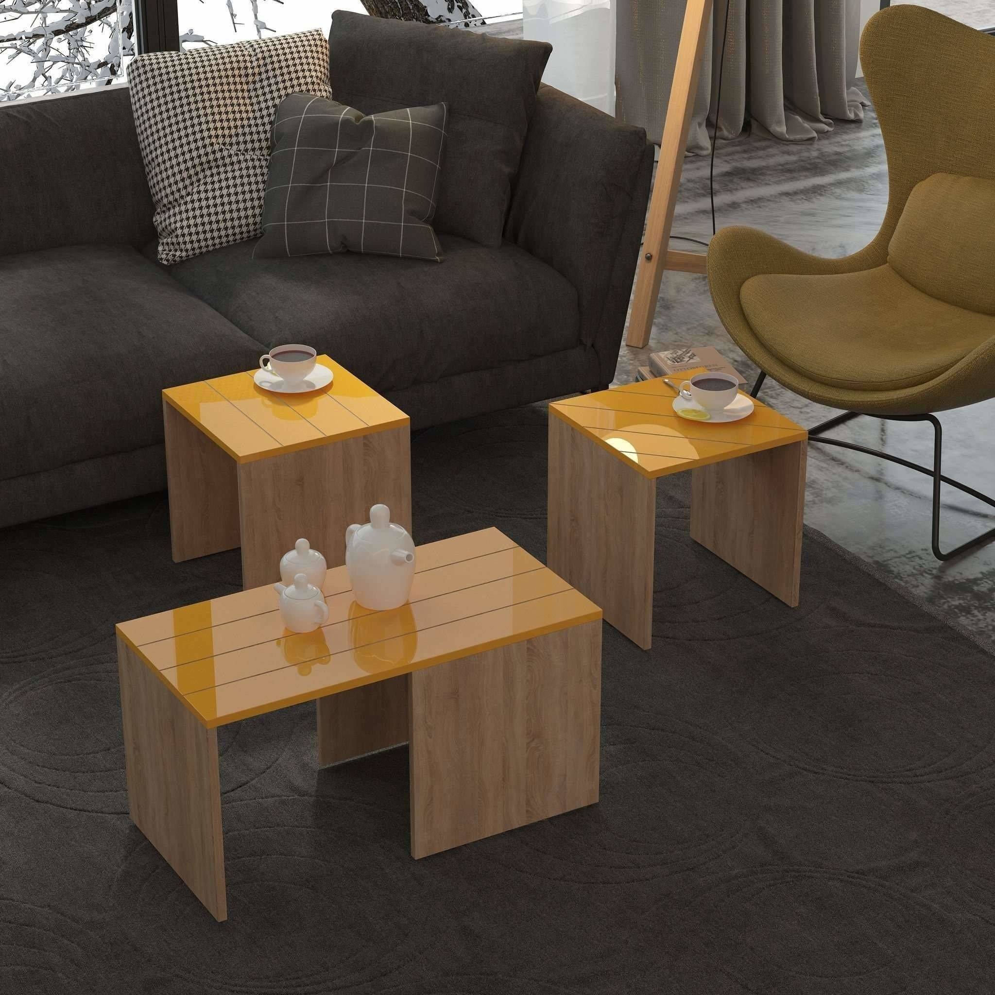 Mustard nest shop of tables