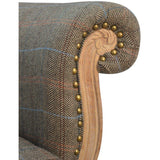 Buy Tweed Accent Chair-Armchair-UK-Modern Furniture Deals