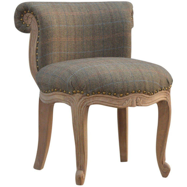 Buy Tweed Accent Chair-Armchair-UK-Modern Furniture Deals
