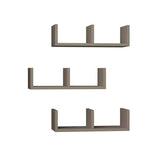 U Design Shelf-L.Mocha-Modern Furniture Deals