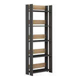 Valz Bookcase-L.Mocha-Modern Furniture Deals