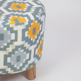 Vano Pouffe-Dark Floral-Modern Furniture Deals