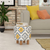 Vano Pouffe-Dark Floral-Modern Furniture Deals