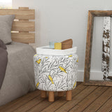 Vano Pouffe-Dark Floral-Modern Furniture Deals