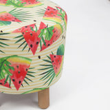 Vano Pouffe-Dark Floral-Modern Furniture Deals