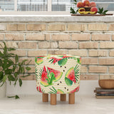 Vano Pouffe-Dark Floral-Modern Furniture Deals