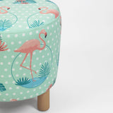 Vano Pouffe-Dark Floral-Modern Furniture Deals