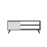 Vega Tv Unit Dark Coffee - White-FURNITURE>TV STANDS>TV STAND-[sale]-[design]-[modern]-Modern Furniture Deals