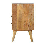 Vintage Printed Bedside Table-Modern Furniture Deals