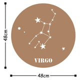 VIRGO HOROSCOPE - COPPER Wall Art-Metal Wall Art-[sale]-[design]-[modern]-Modern Furniture Deals