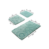 Wave - Mint 3 Bath Mat-Bath Mat-[sale]-[design]-[modern]-Modern Furniture Deals