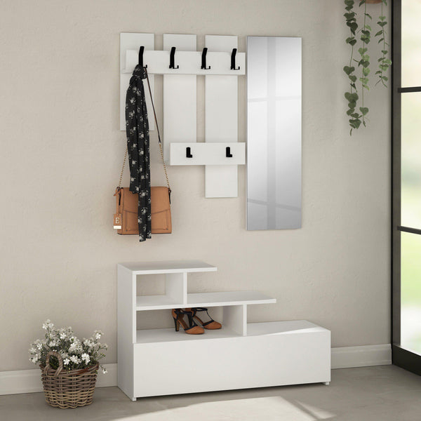 Westy Hallway Set-White-Modern Furniture Deals