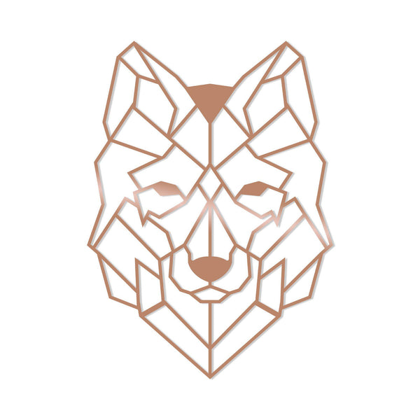 WOLF2 - COPPER Wall Art-Metal Wall Art-[sale]-[design]-[modern]-Modern Furniture Deals