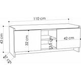 Z Design Shoe Bench-White-Modern Furniture Deals
