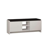 Z Design Shoe Bench-White-Modern Furniture Deals