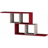 Zero Shelf-Mocha-Red-Modern Furniture Deals