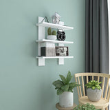 Zone Wall Shelf - White-FURNITURE>WALL SHELVES-[sale]-[design]-[modern]-Modern Furniture Deals